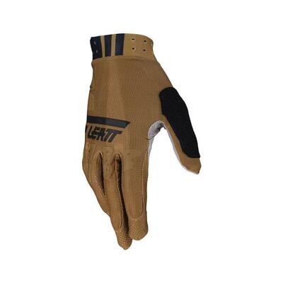 Guanti MTB X-Flow 2.0 con con rinforzo in Brush Guard Marrone Uomo
