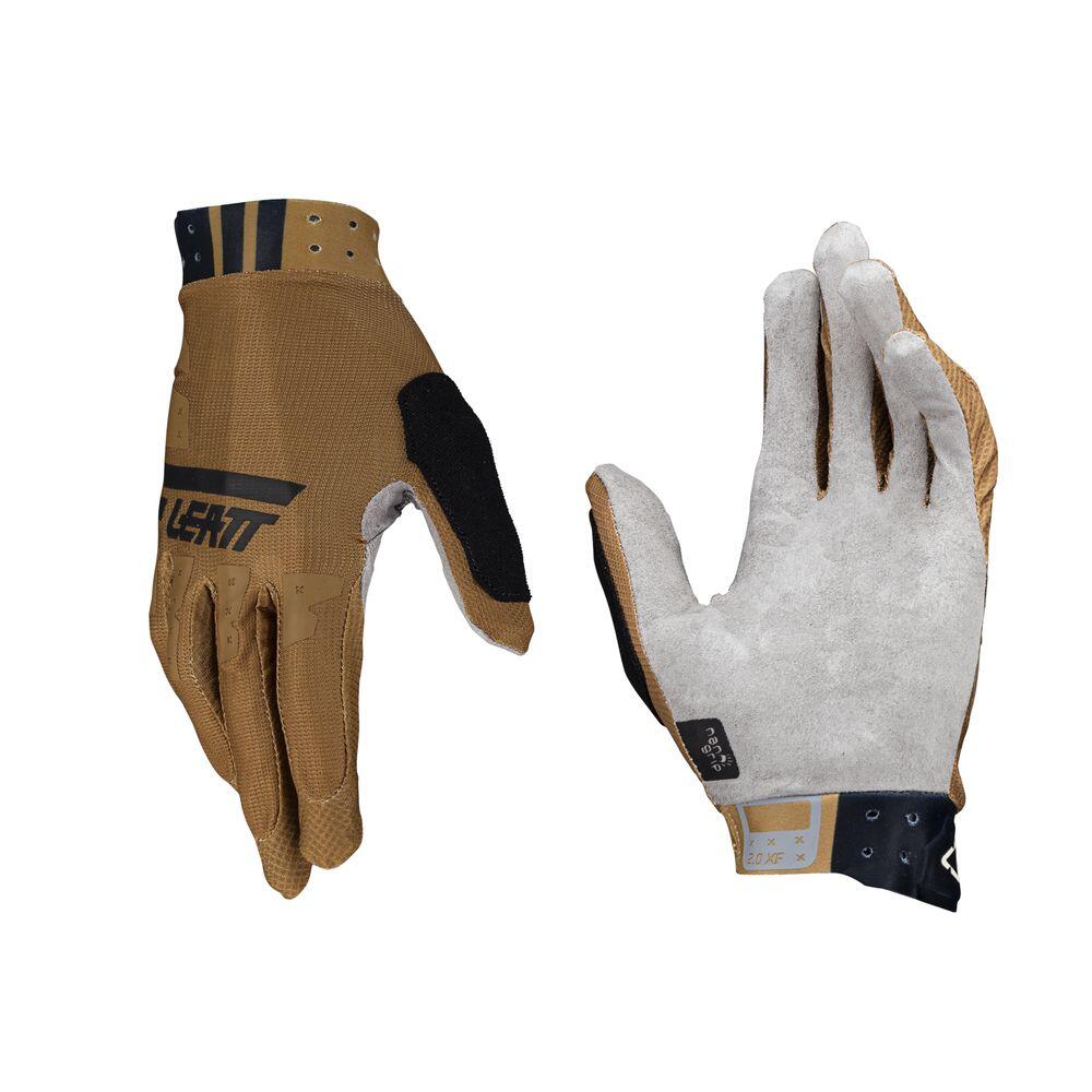 Gants VTT X-Flow 2.0 avec renfort Brush Guard Marron Homme 5/6