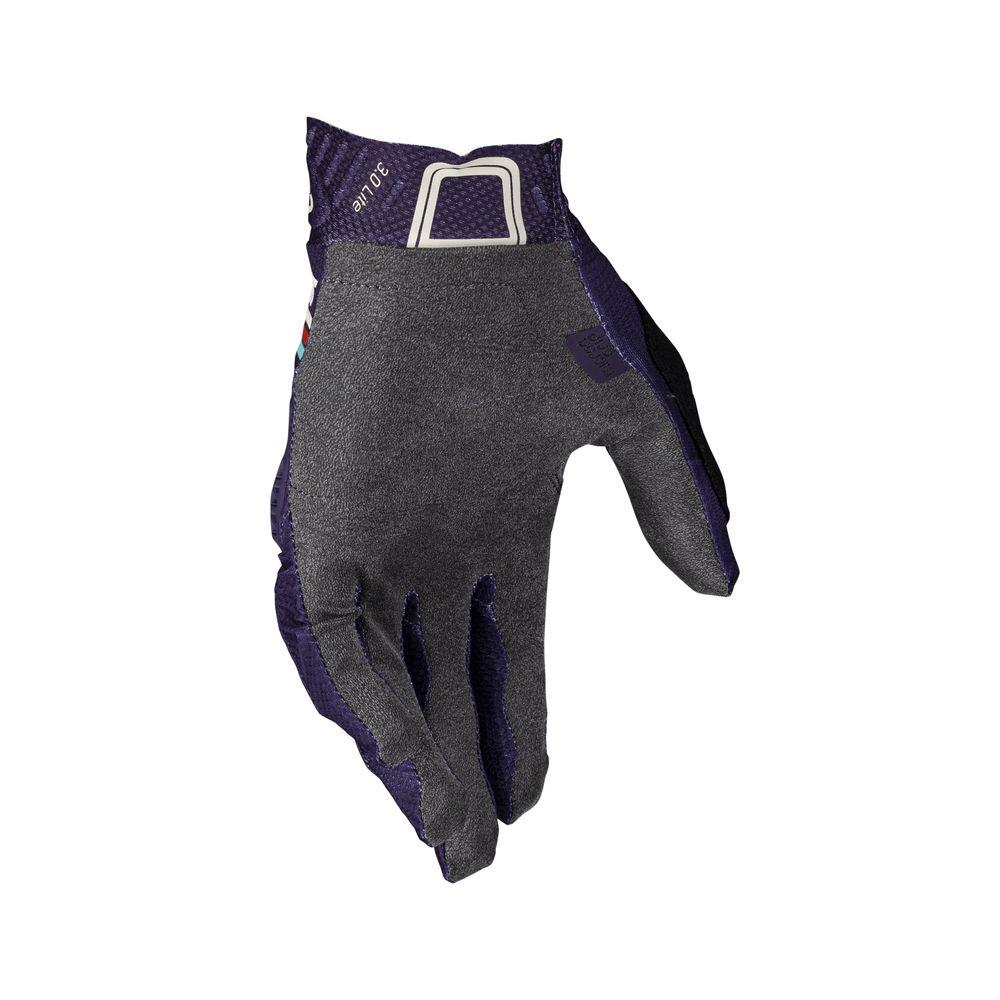 Gants VTT Lite 3.0 avec protection contre les chocs en Armourgel violet homme 5/6