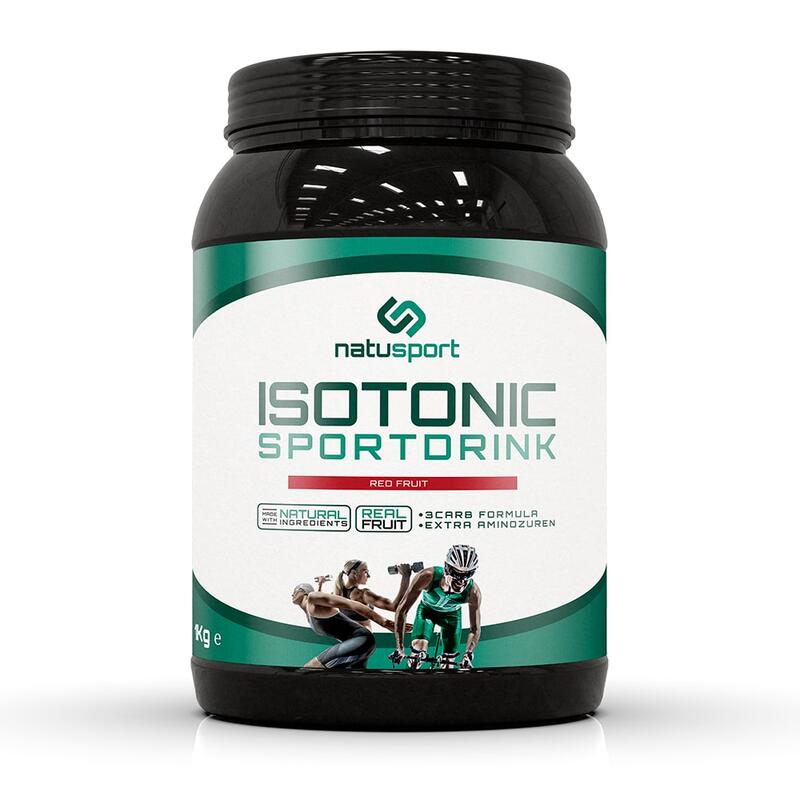 Isotone Sportdrank Isotonic Sportdrink Red Fruit Pot 1 kg