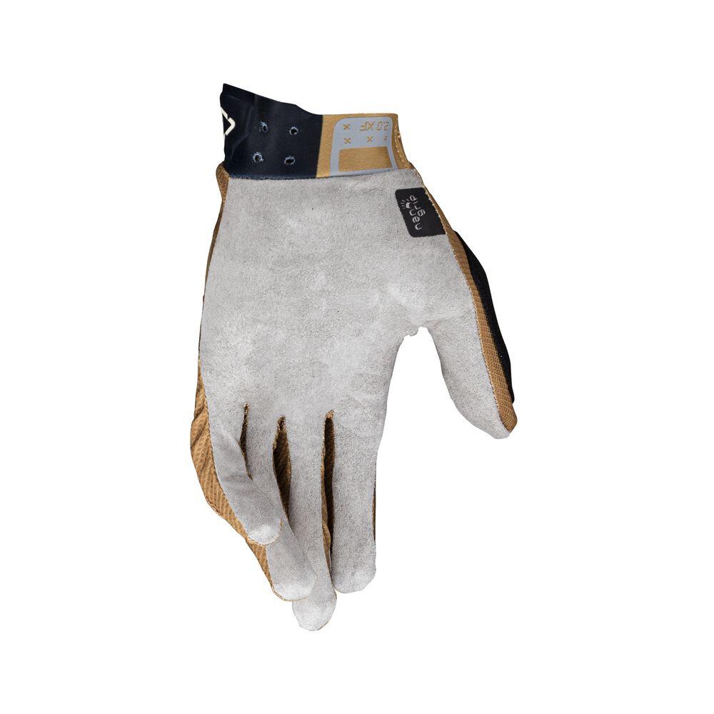 Gants VTT X-Flow 2.0 avec renfort Brush Guard Marron Homme 3/6