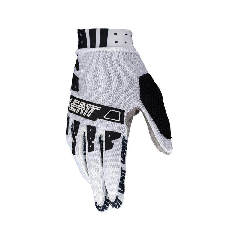 Guanti MTB X-Flow 2.0 con con rinforzo in Brush Guard  Bianco Uomo