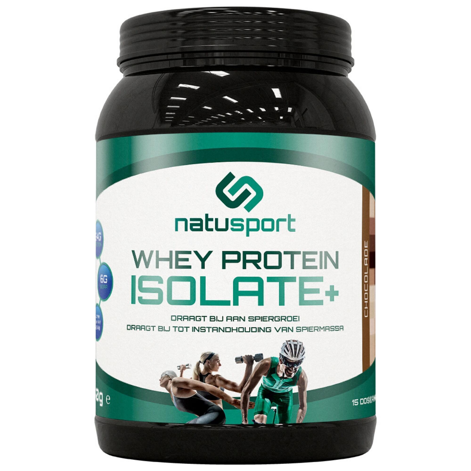 NATUSPORT Natusport Whey Protein ISOLATE+ Chocolade - 450 G