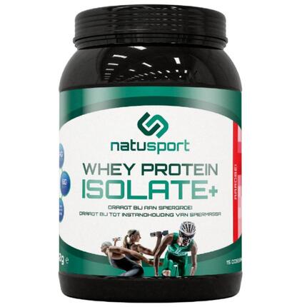 Whey Protein Isolaat+ - Eiwitpoeder - BCAA's en PeptoPro® - Aardbei - 450g