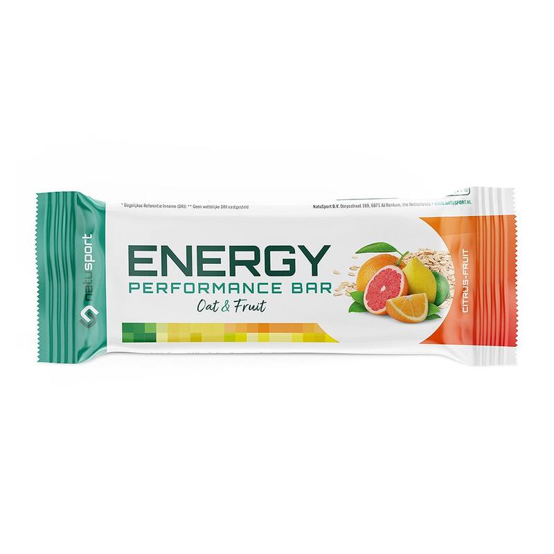 Natusport Energy Performance Bar Citrus Fruit - 12 stuks