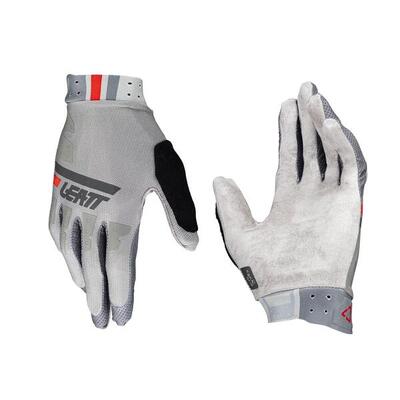 Guanti MTB X-Flow 2.0 con con rinforzo in Brush Guard Grigio Uomo