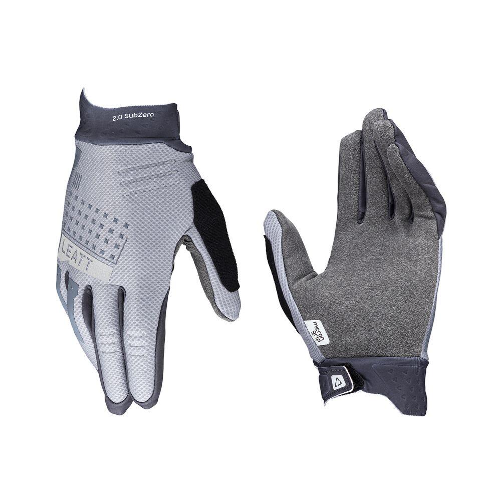 Gants VTT SubZero 2.0 avec paume MicronGrip grise pour homme 2/6
