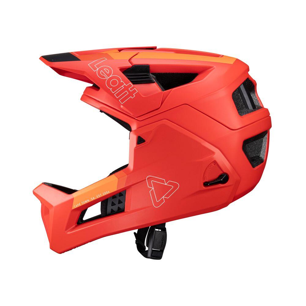 Casco MTB Enduro 4.0 V24 certificato DH e mentoniera rimovibile Rosso Uomo 4/7