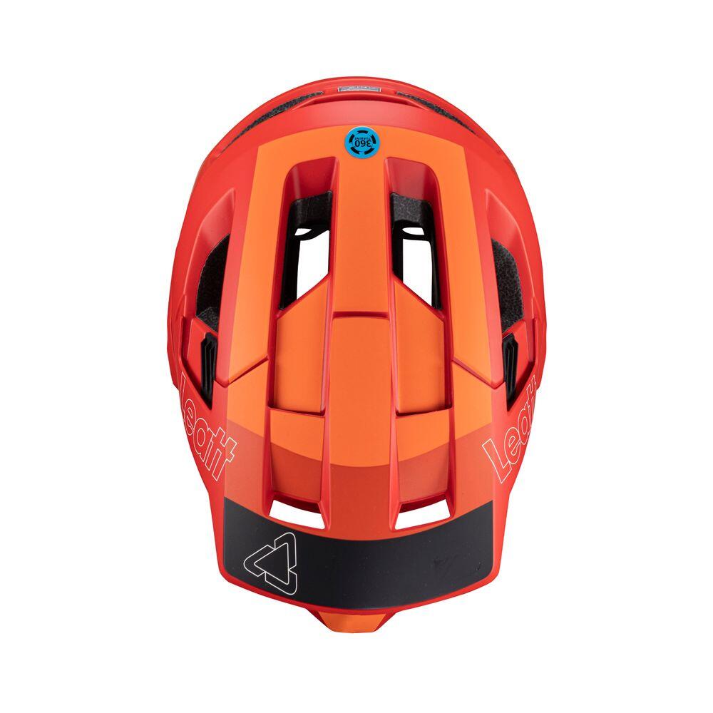 Casco MTB Enduro 4.0 V24 certificato DH e mentoniera rimovibile Rosso Uomo 5/7