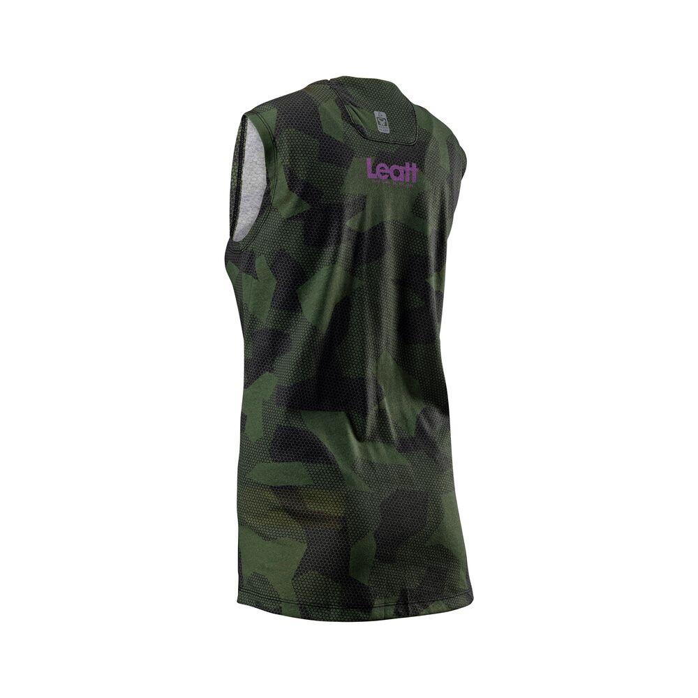 Gilet VTT Tencel à séchage rapide AllMountain 2.0 pour femme vert 5/6