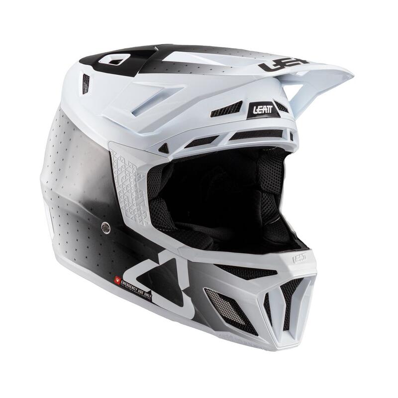 Casco MTB Gravity 8.0 V24 ultra ventilato e con calotta regolabile Bianco Uomo