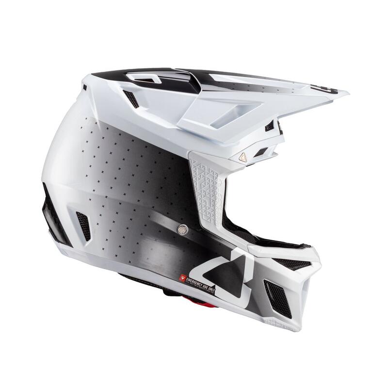 Casco MTB Gravity 8.0 V24 ultra ventilato e con calotta regolabile Bianco Uomo