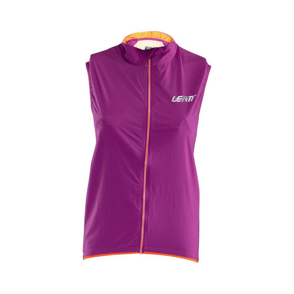 Gilet MTB Endurance 2.0 leggero e antivento da donna Viola 4/6