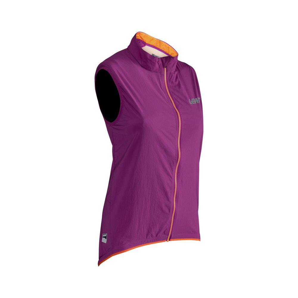 Gilet MTB Endurance 2.0 leggero e antivento da donna Viola 5/6