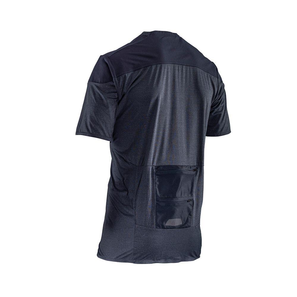 Maillot VTT AllMountain 3.0 en tissu Soft-Touch noir Homme 3/7
