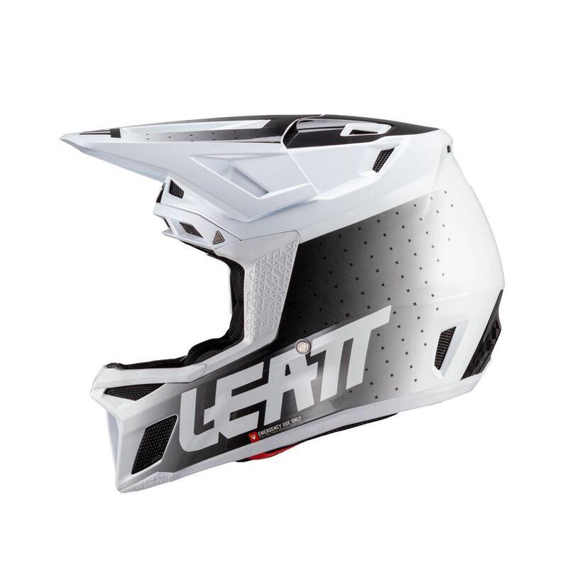 Casco MTB Gravity 8.0 V24 ultra ventilato e con calotta regolabile Bianco Uomo