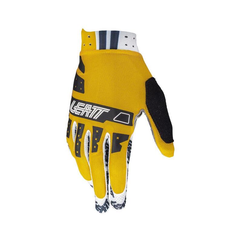 Guanti MTB X-Flow 2.0 con con rinforzo in Brush Guard  Giallo Uomo