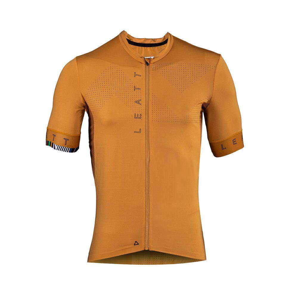 Leatt MTB Endurance 5.0 Short Sleeve Jersey Rust XXL 3/5