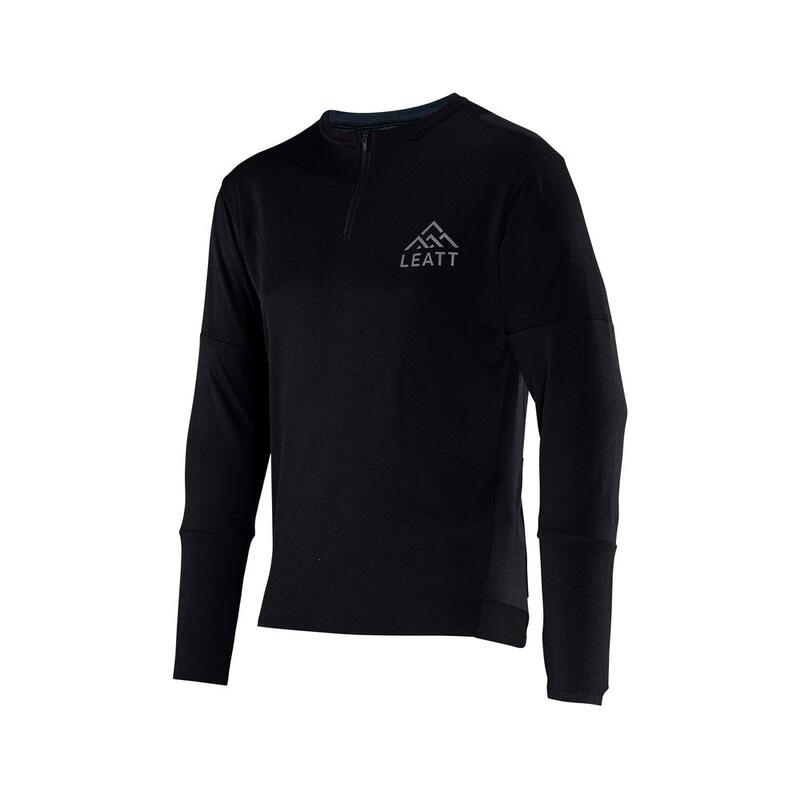 Maglia MTB Trail 4.0 con tessuto Yarn leggero Nero Uomo