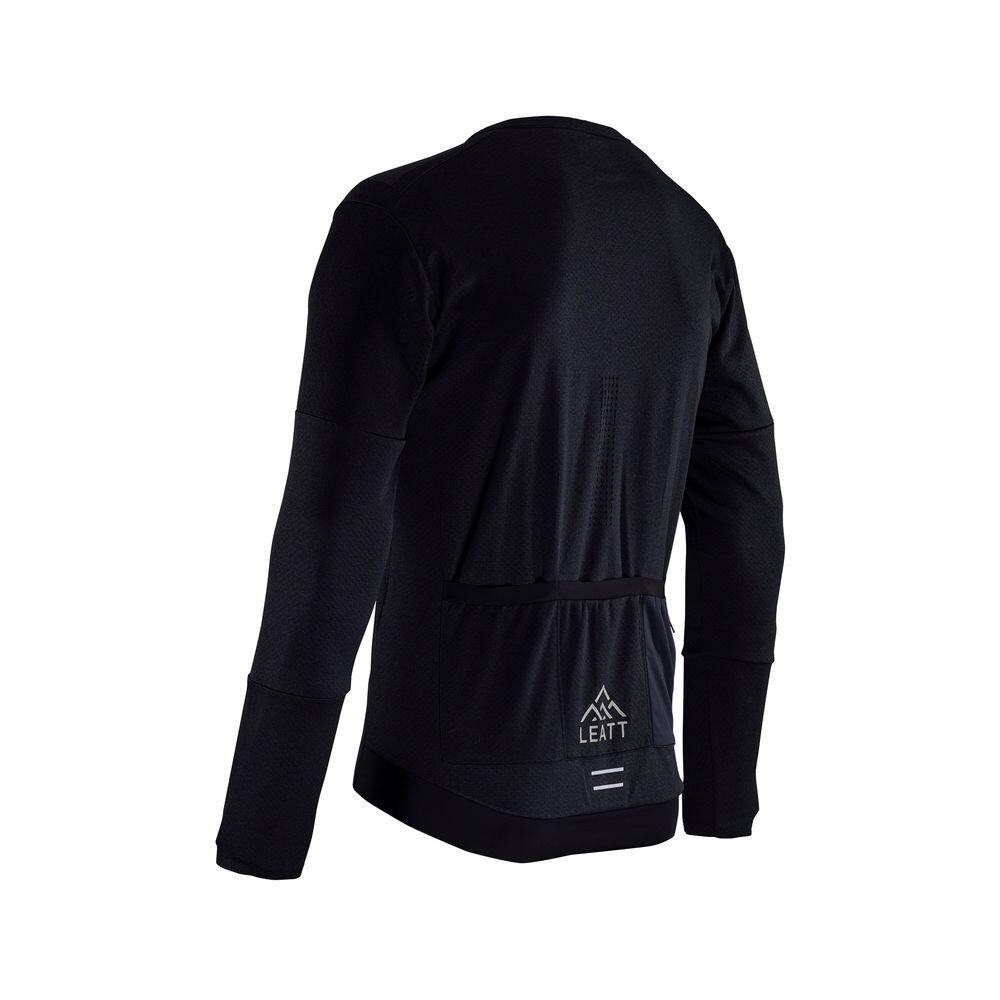 Maillot VTT Trail 4.0 en tissu Yarn léger Noir Homme 3/6
