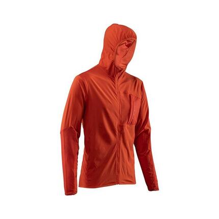 Veste VTT ultralégère et imperméable Trail 1.0 rouge homme