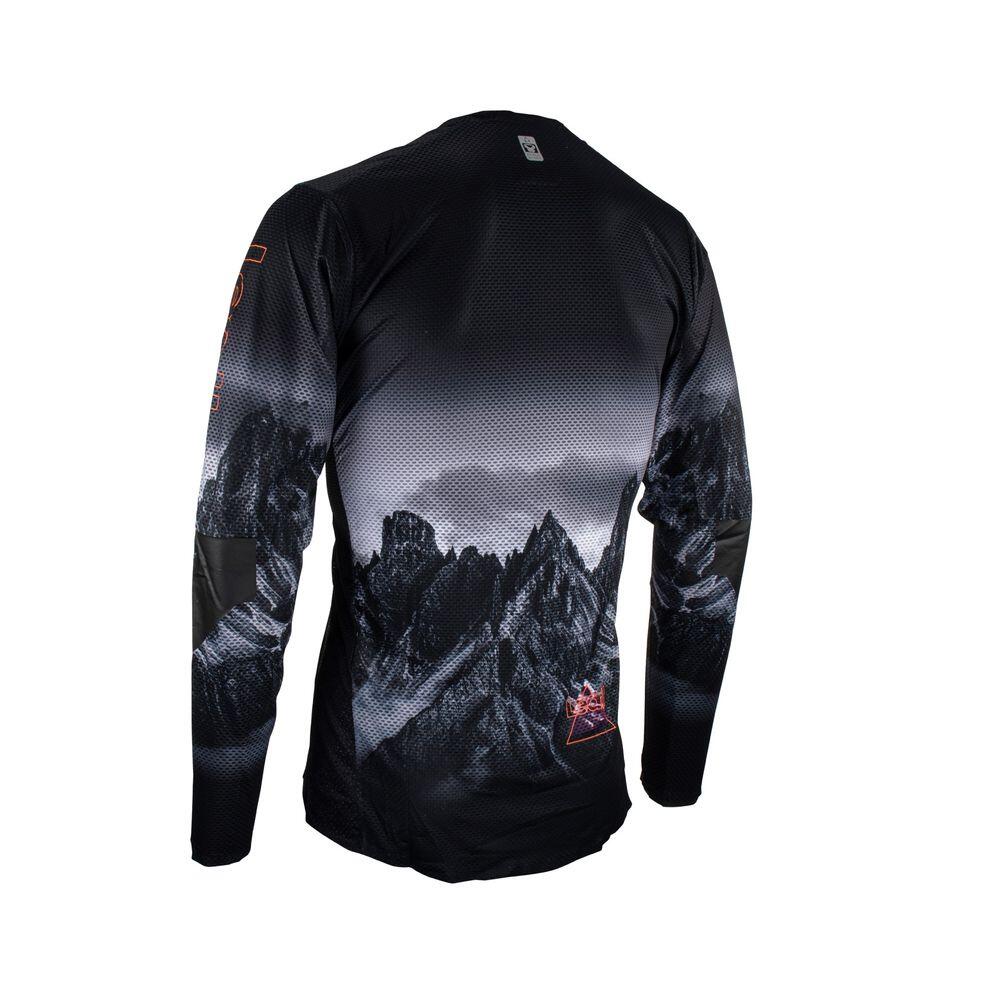 Camiseta MTB Gravity 4.0 de manga larga con refuerzo en los codos Negro Hombre 2/7
