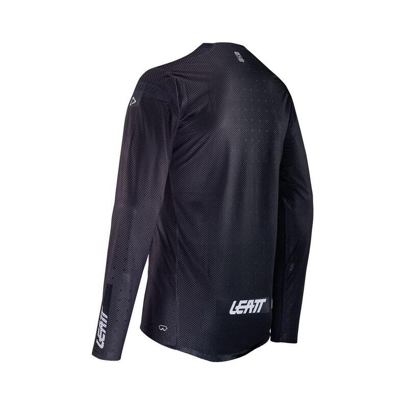 Maglia MTB Gravity 4.0 Junior elasticizzata e comfortevole Nero