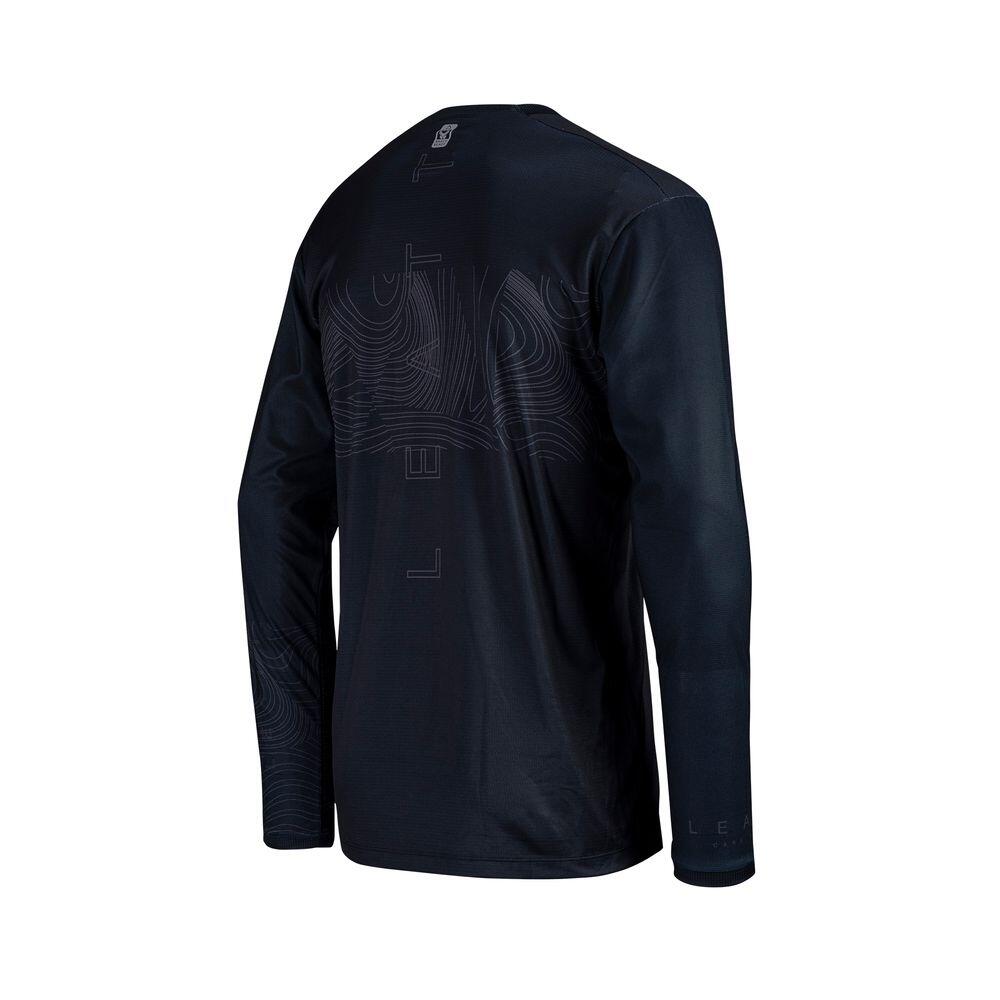 Maillot VTT Gravity 3.0 à manches longues avec une excellente coupe Noir Homme 5/6