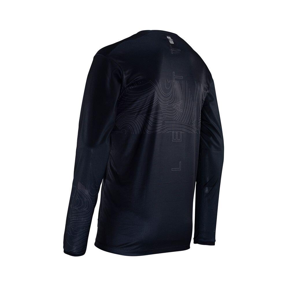 Maillot VTT Gravity 3.0 à manches longues avec une excellente coupe Noir Homme 4/6