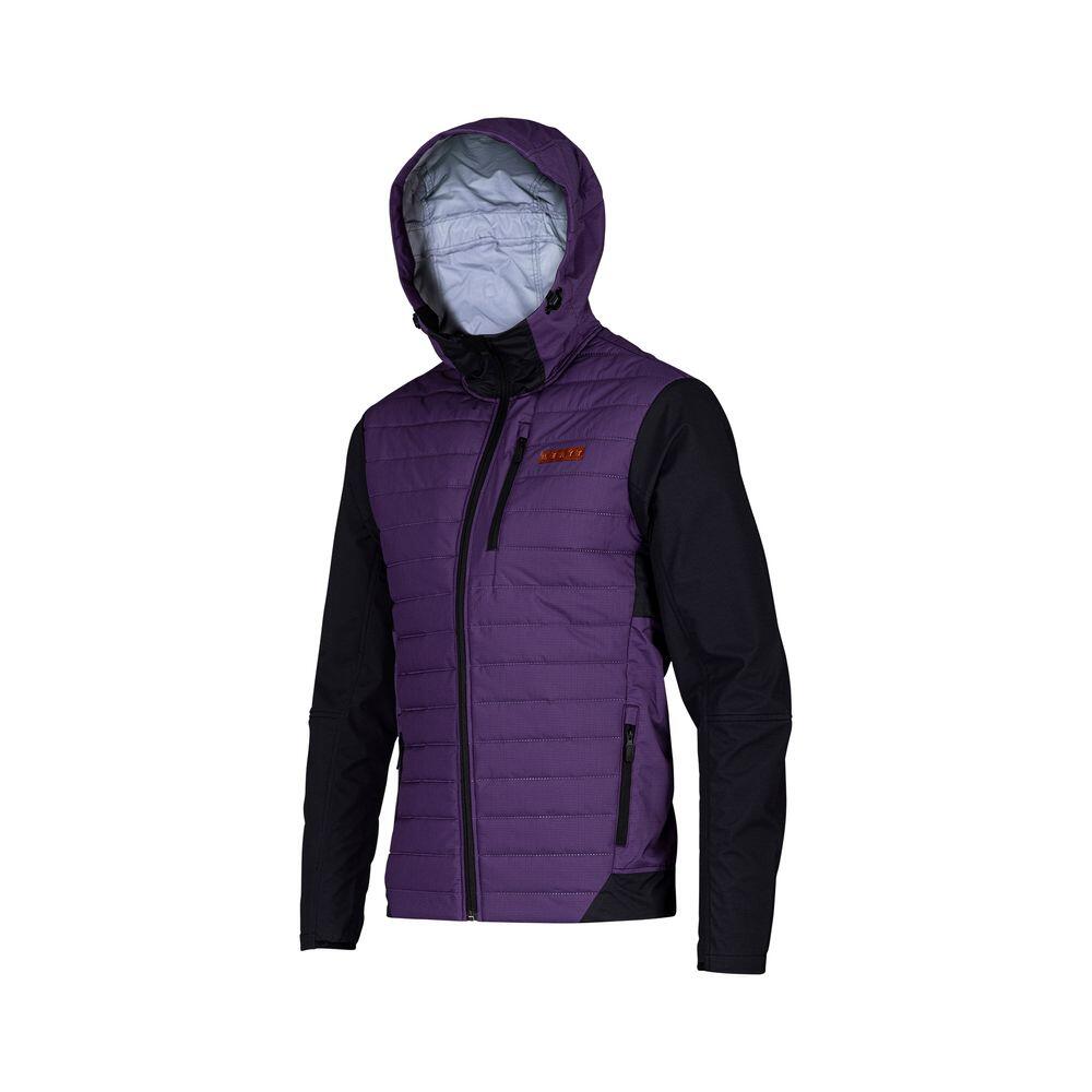 Leatt - Veste Vtt Trail 3.0 Avec Imperméabilité 5k/5k Violet Homme - Coupe-pluie - Violet - Decathlon