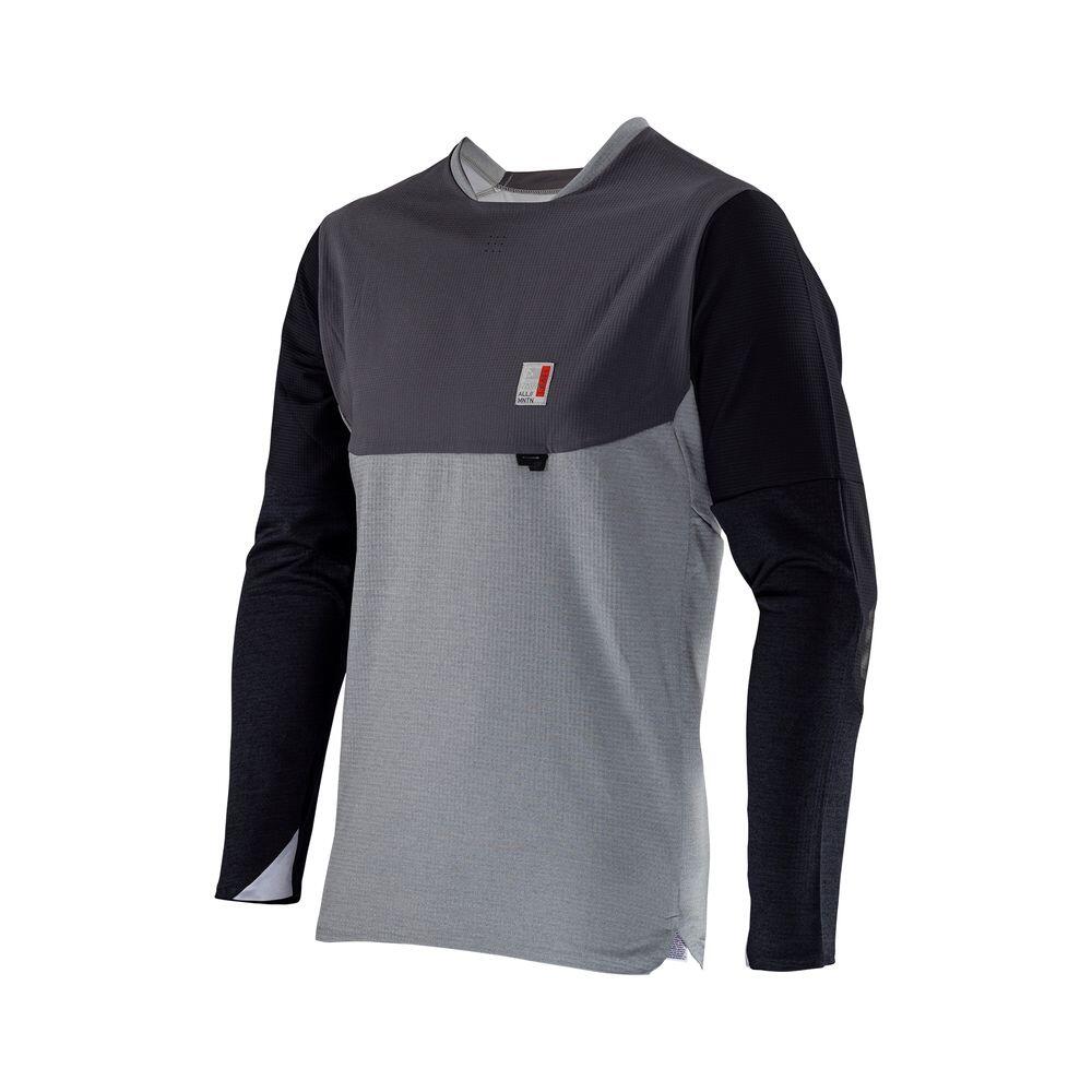 Maillot VTT AllMountain 5.0 avec coudes renforcés Brush Guard Grey Homme 5/6