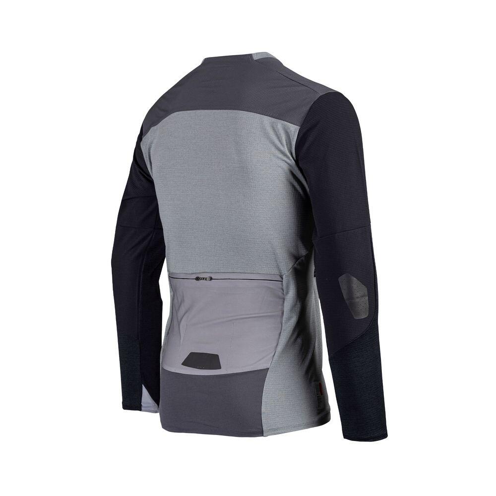 Maillot VTT AllMountain 5.0 avec coudes renforcés Brush Guard Grey Homme 4/6