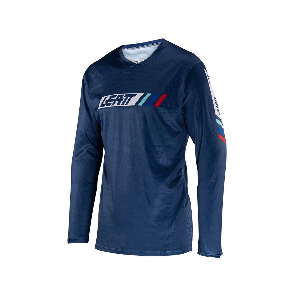 Chemise élastique à manches longues MTB Enduro 4.0 Bleu Homme 5/6