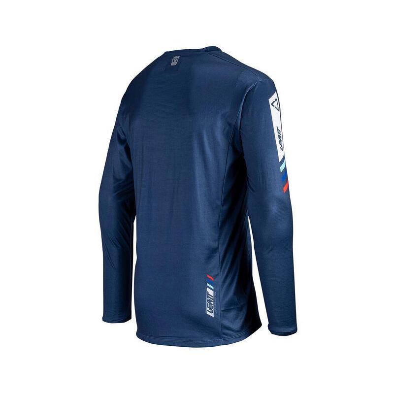 Maglia MTB Enduro 4.0 elastica a maniche lunghe Blu Uomo