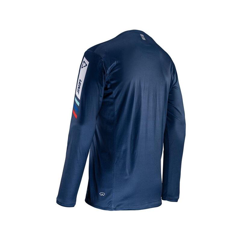 Maglia MTB Enduro 4.0 elastica a maniche lunghe Blu Uomo