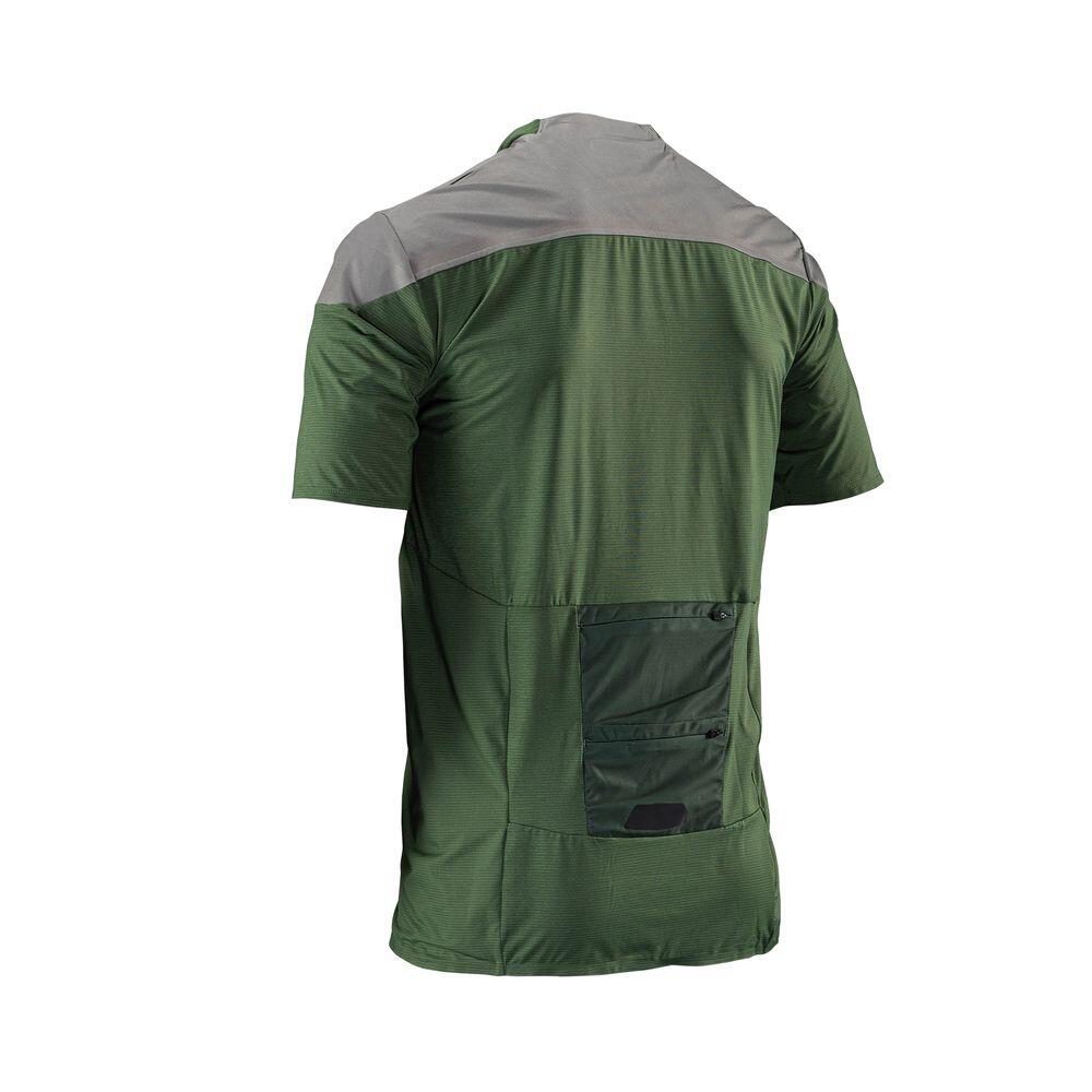 Maglia MTB AllMountain 3.0  con tessuto Soft-Touch Verde Uomo 4/7