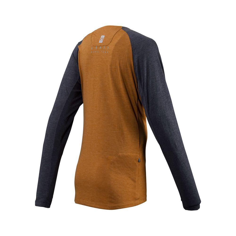 Maillot VTT Femme AllMountain 3.0 Stretch et Soft-touch Marron 3/7