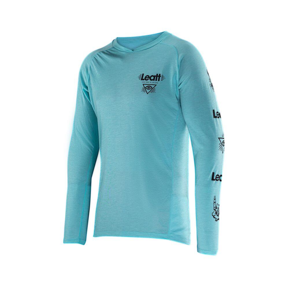 Leatt MTB Gravity 2.0 Jersey Aqua XXL 4/6
