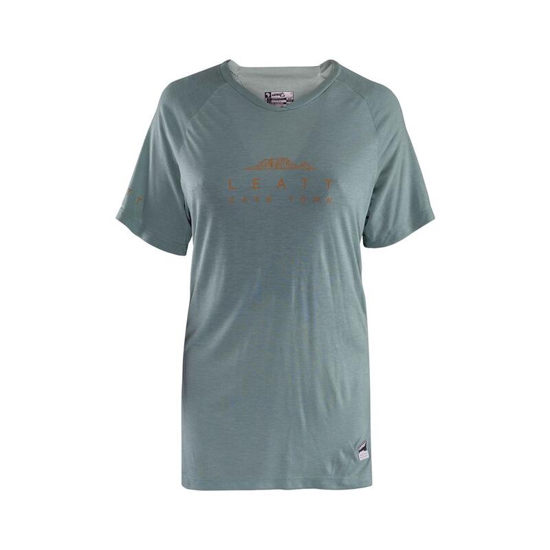 Maglia MTB AllMountain da donna 2.0 in tessuto elasticizzato Tencel Verde