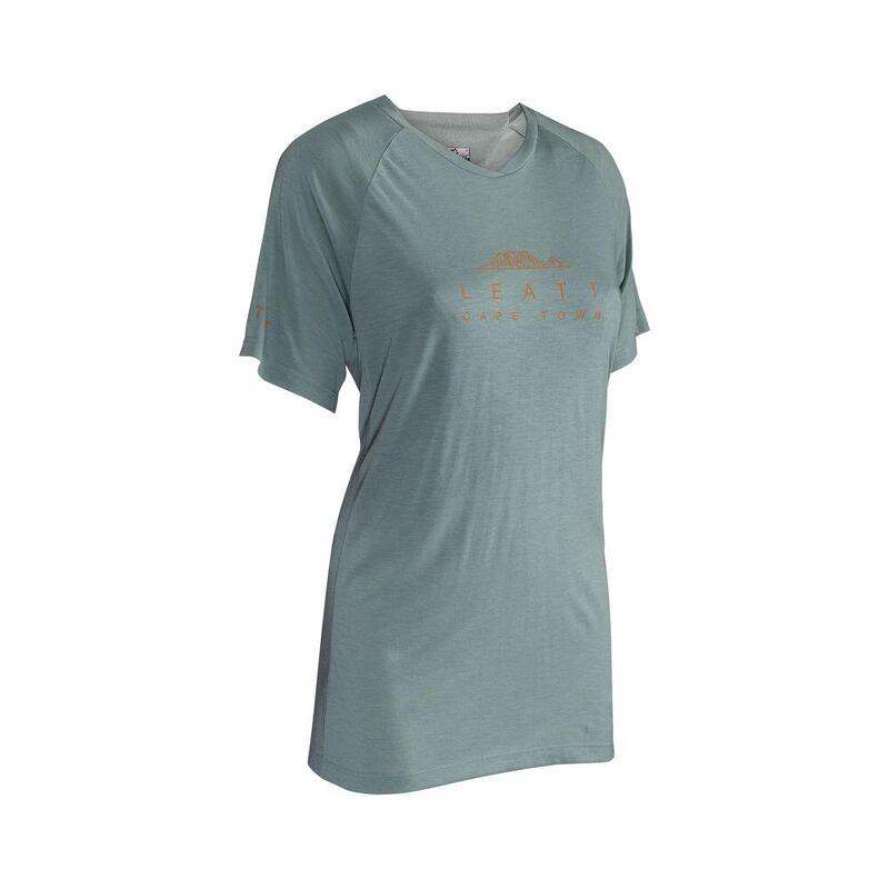 Maglia MTB AllMountain da donna 2.0 in tessuto elasticizzato Tencel Verde