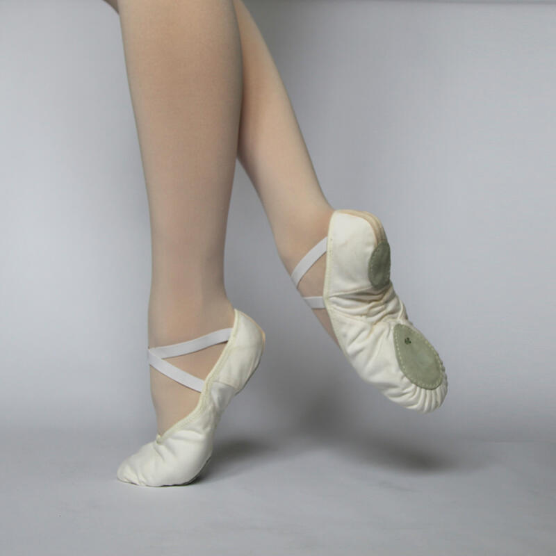 Medias de ballet con pies para Niña Starever beige - Decathlon