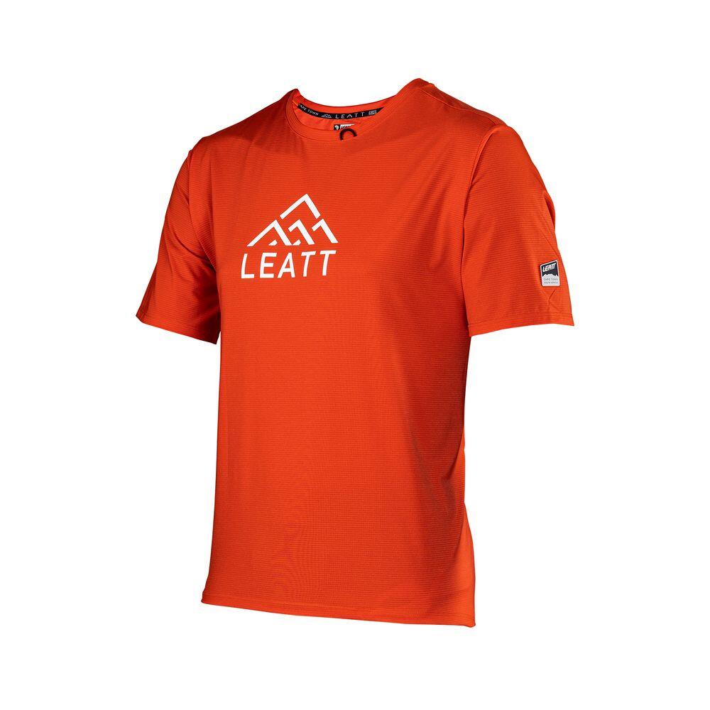 Leatt MTB Trail 1.0 X-Flow Short Sleeve Jersey Glow M 5/6
