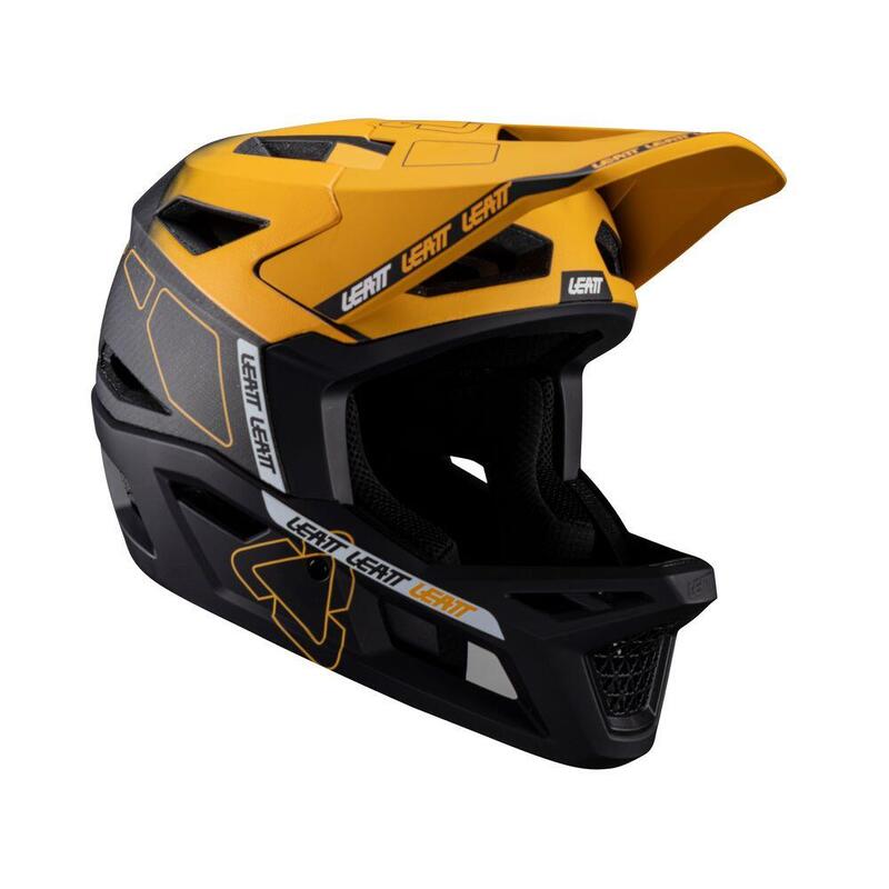 Casco MTB Gravity 6.0 V24 con calotta in carbonio e certificato DH Giallo Uomo