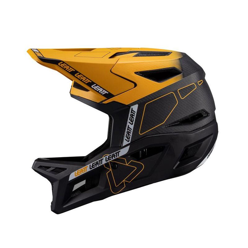 Casco MTB Gravity 6.0 V24 con calotta in carbonio e certificato DH Giallo Uomo