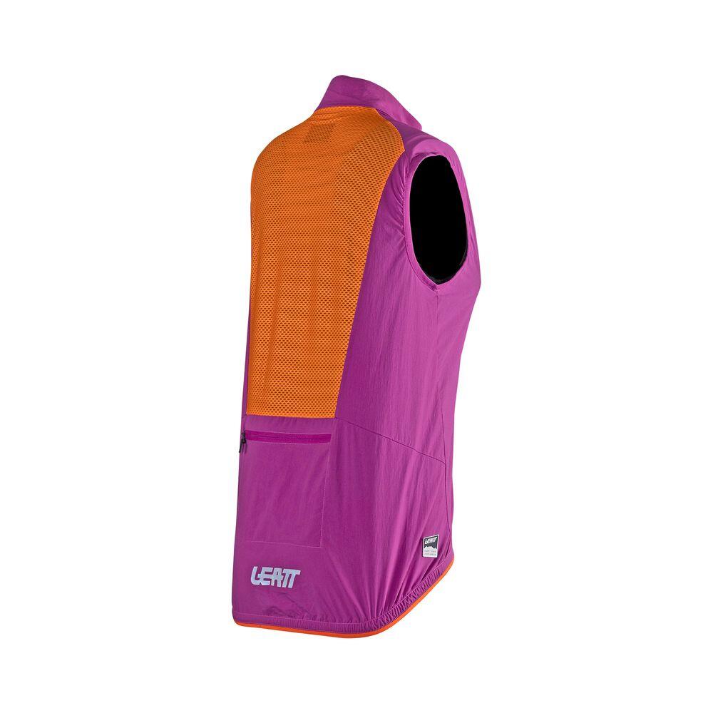 Gilet MTB Endurance 2.0 leggero e antivento da donna Viola 3/6