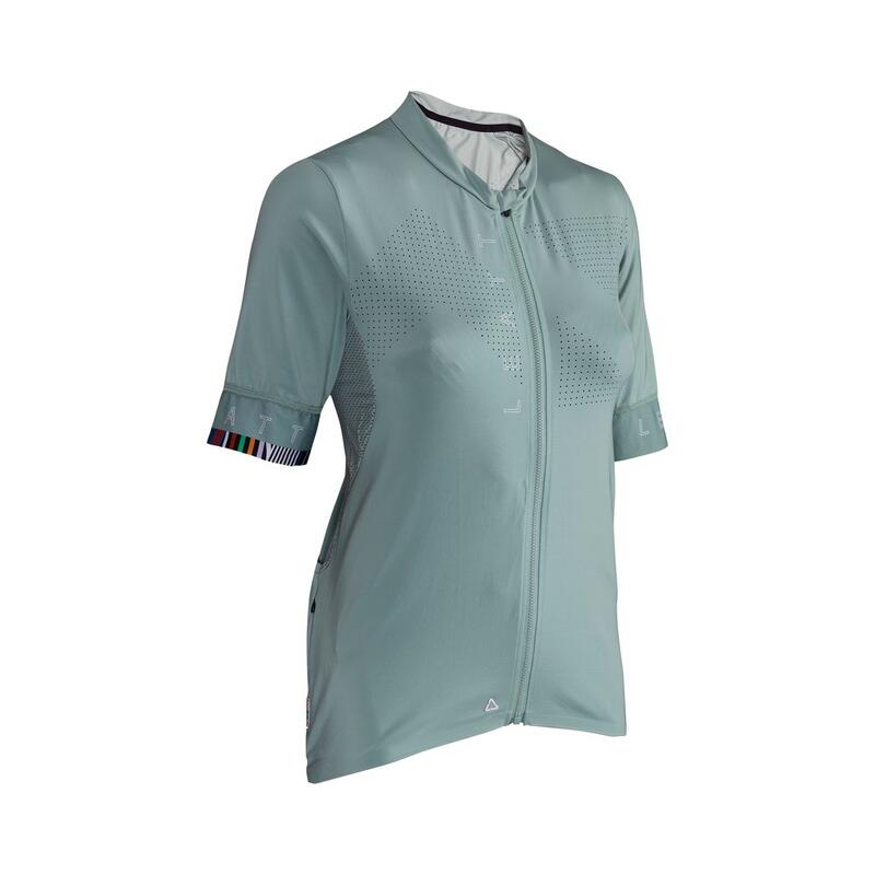 Maglia MTB Endurance da donna 5.0 ergonomica in tessuto Ice-Yarn Verde