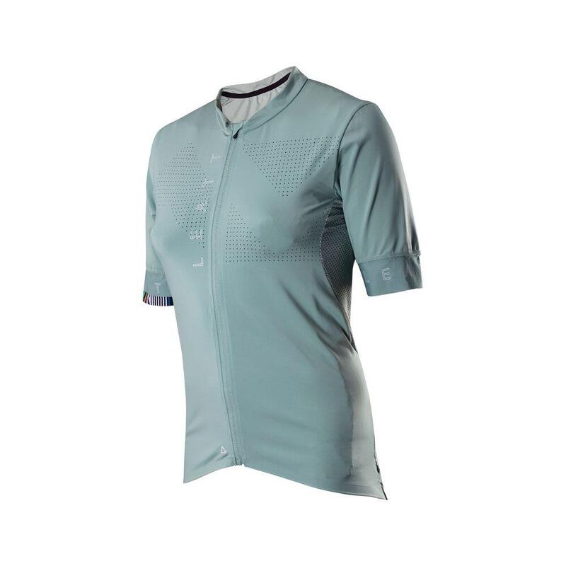 Maglia MTB Endurance da donna 5.0 ergonomica in tessuto Ice-Yarn Verde