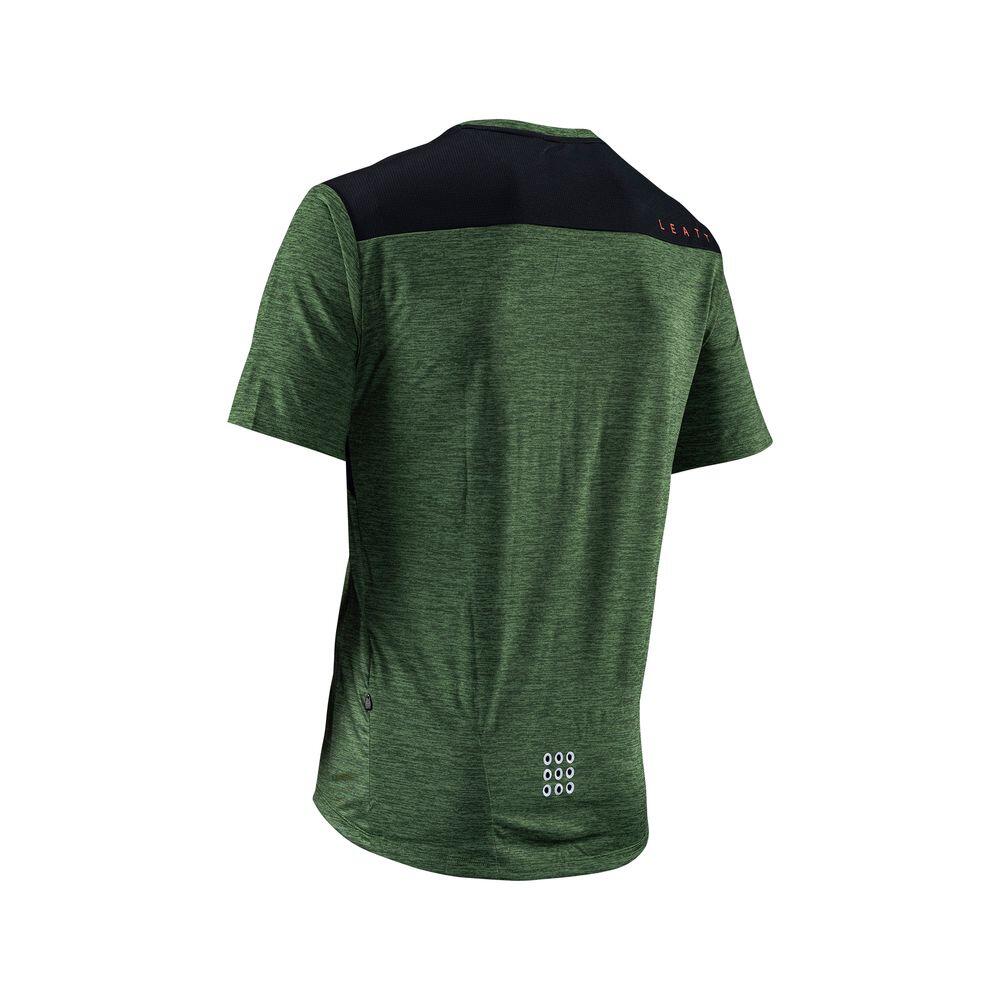 Maillot VTT Trail 1.0 ventilé avec inserts en tissu Green Ice-Yarn pour homme 3/6