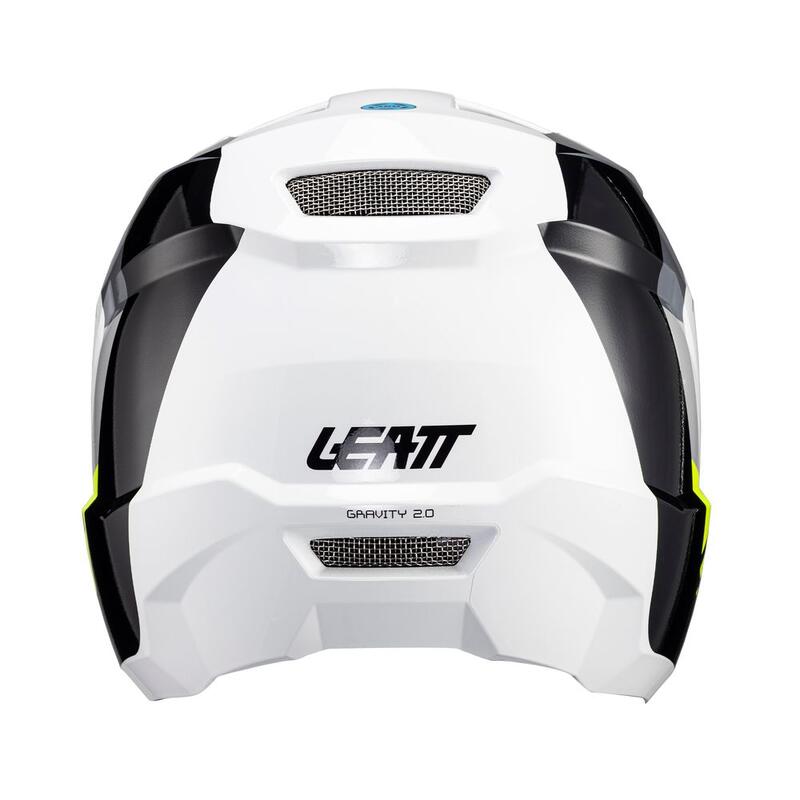 Casco MTB Gravity 2.0 V24 con ottima venitlazione Bianco Uomo