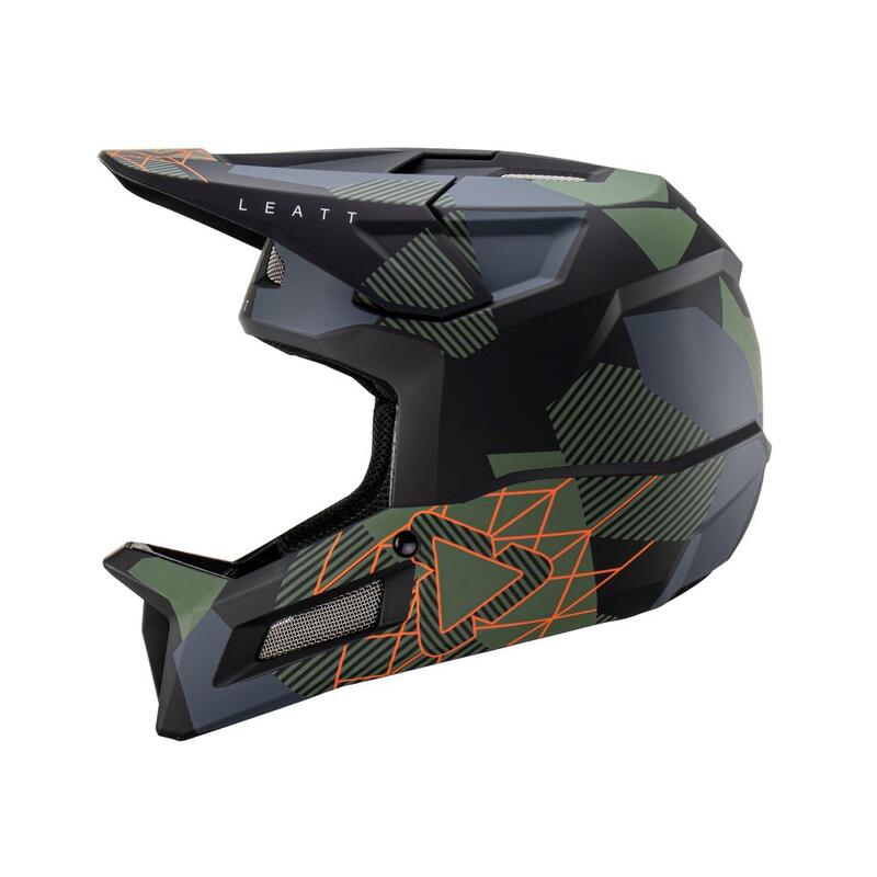 Casco MTB integrale Gravity 2.0 protettivo e confortevole Grigio Uomo